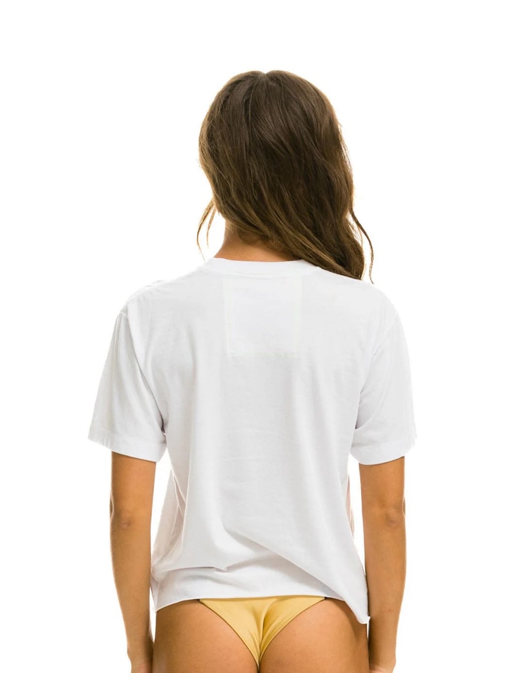 BOLT BOYFRIEND TEE - WHITE - Picture 3 of 7